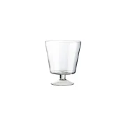TINE K HOME – Szklany wazon na nóżce Clear, Ø 20 x H 22 cm