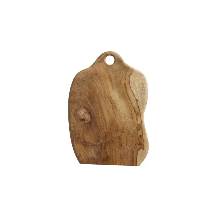 TINE K HOME – Deska do masła z serii NUSA, drewno tekowego korzenia, 23 cm