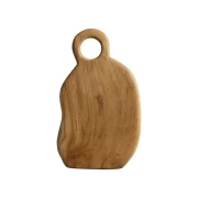 TINE K HOME – Deska kuchenna NUSA z drewna tekowego, Brown, 33 cm